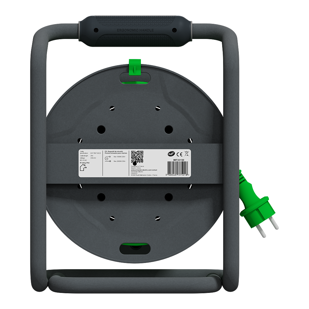 Enrouleur 25m HO7RNF 3G2,5mm